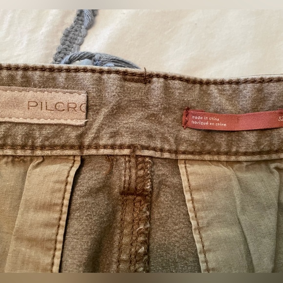 Pilcro Cropped Wide Leg Jeans - Picture 2 of 7